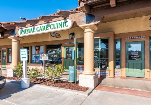 animal care clinic front view